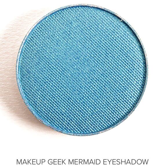 makeup geek Other - Makeup geek mermaid eyeshadow bright blue metallic
